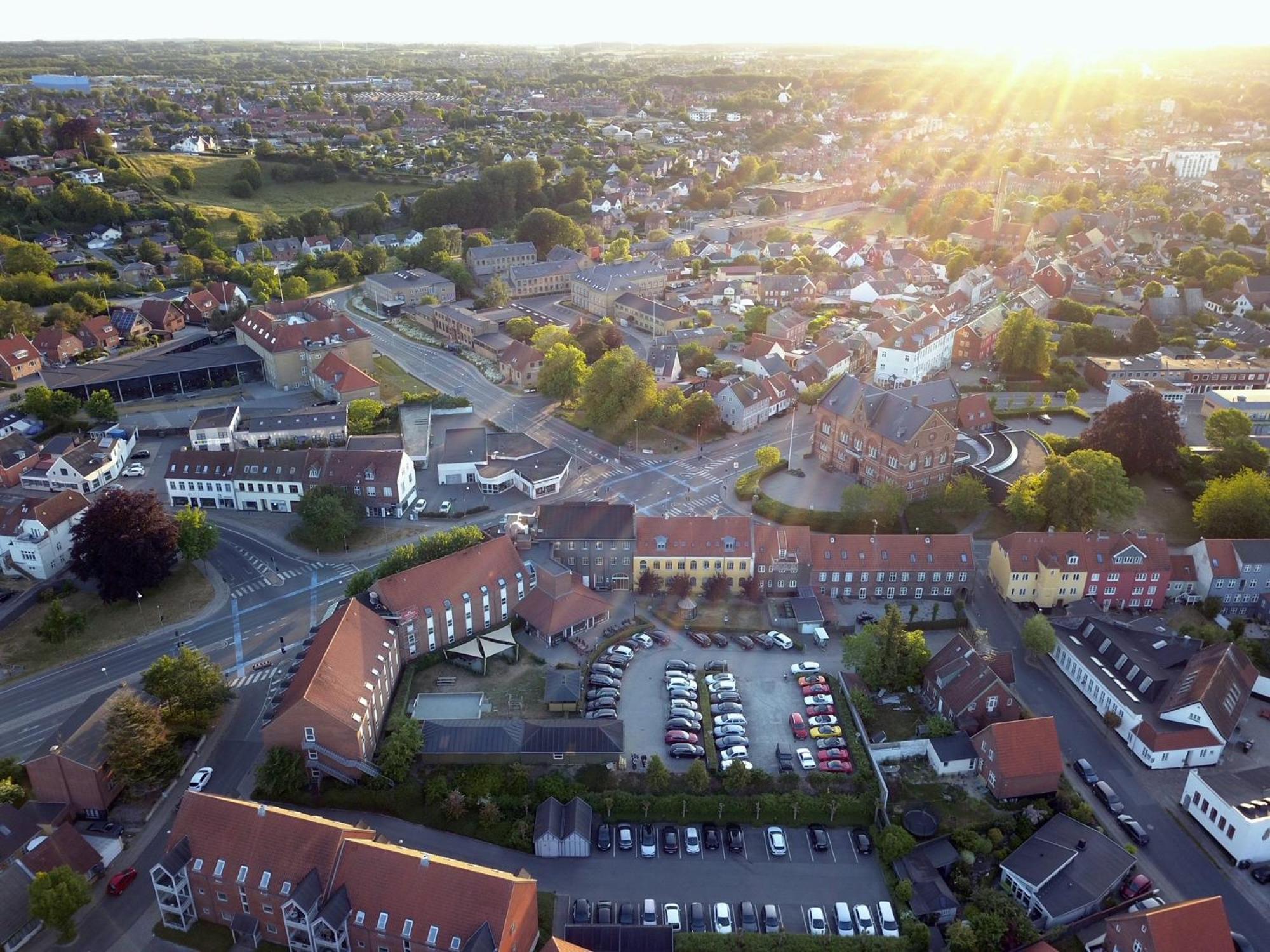 Хостел Stoberiet Свеннборг Екстер'єр фото Aerial view